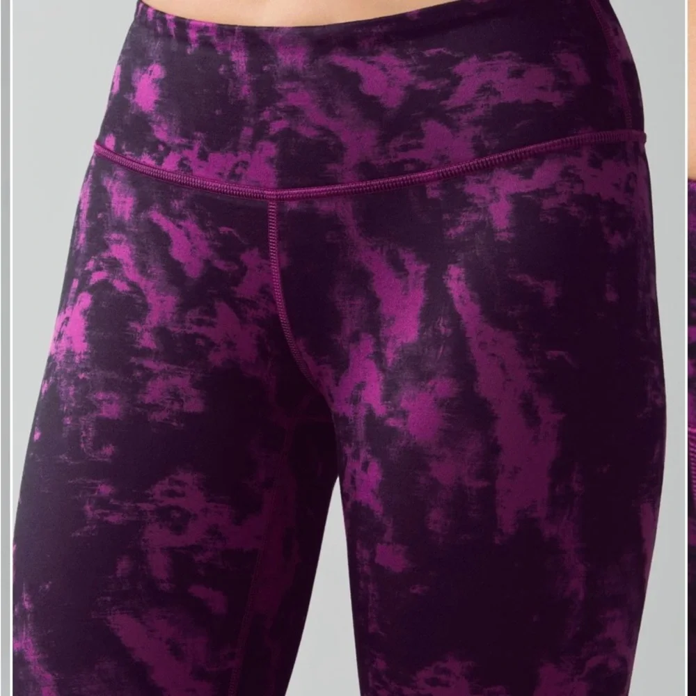 Lululemon Wunder Under - Breezie Regal Plum Black - Picture 4 of 8